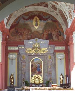 Svatá Hora - venkovní oltář